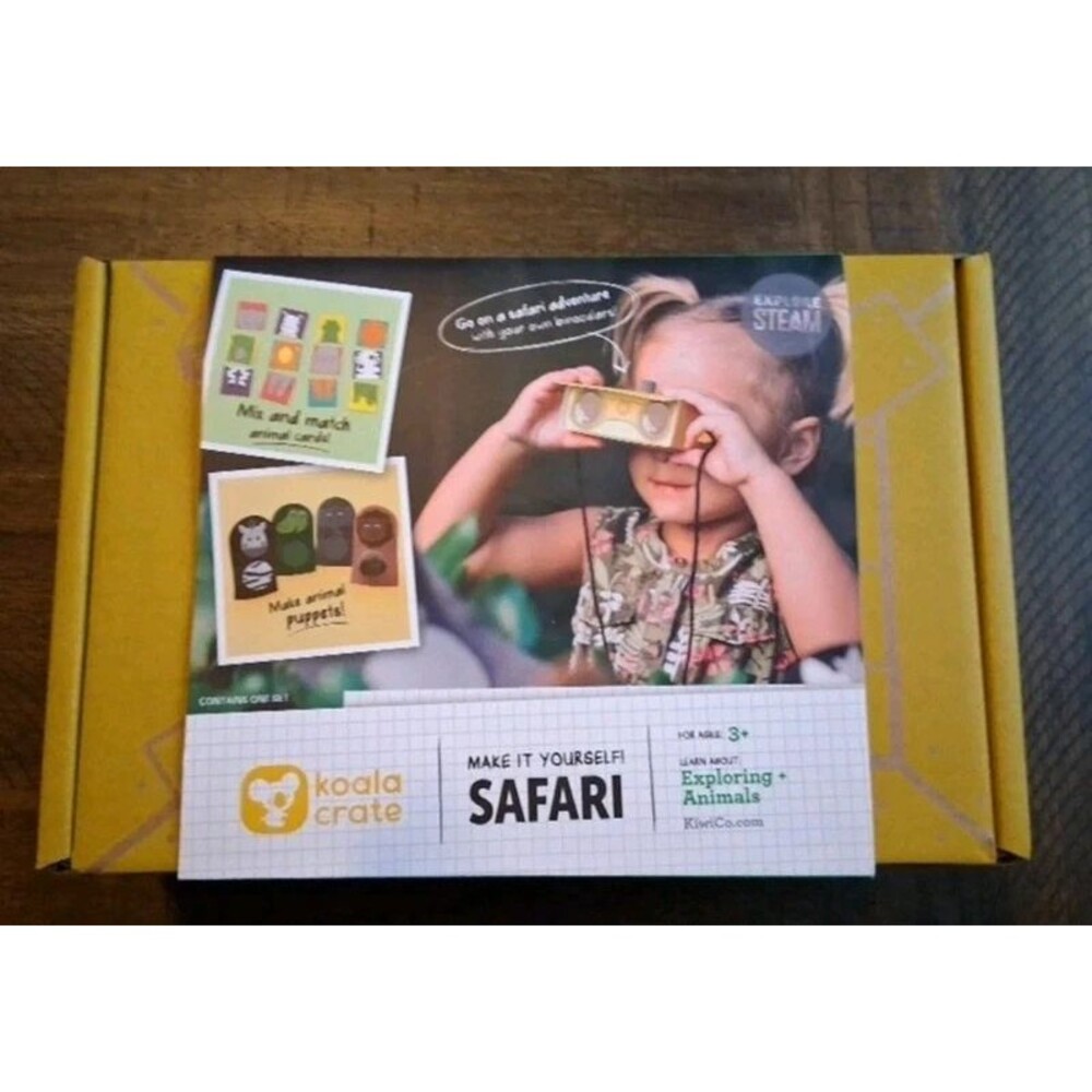 Kiwi Co Koala Crate Nature - make it yourself safari kit